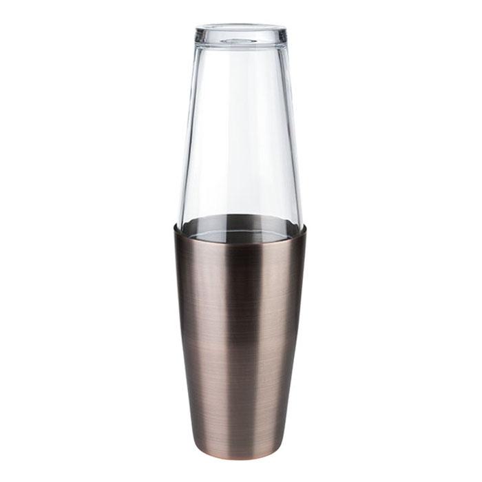 SHAKER BOSTON INOX/COBRE MATE COPO VIDRO